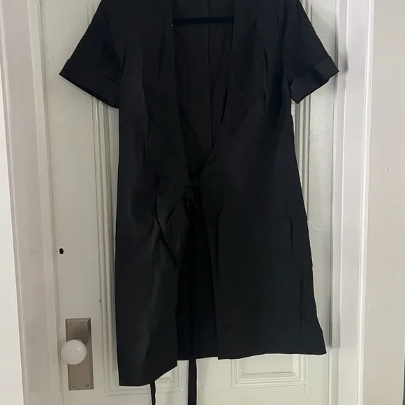 Isabel Marant Etoile Linen Wrap Dress - Picture 6 of 7